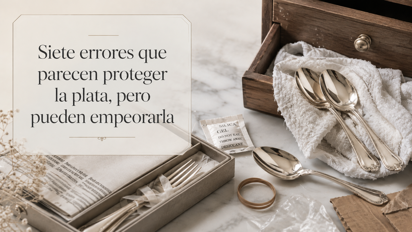 Siete errores que parecen proteger la plata, pero pueden empeorarla