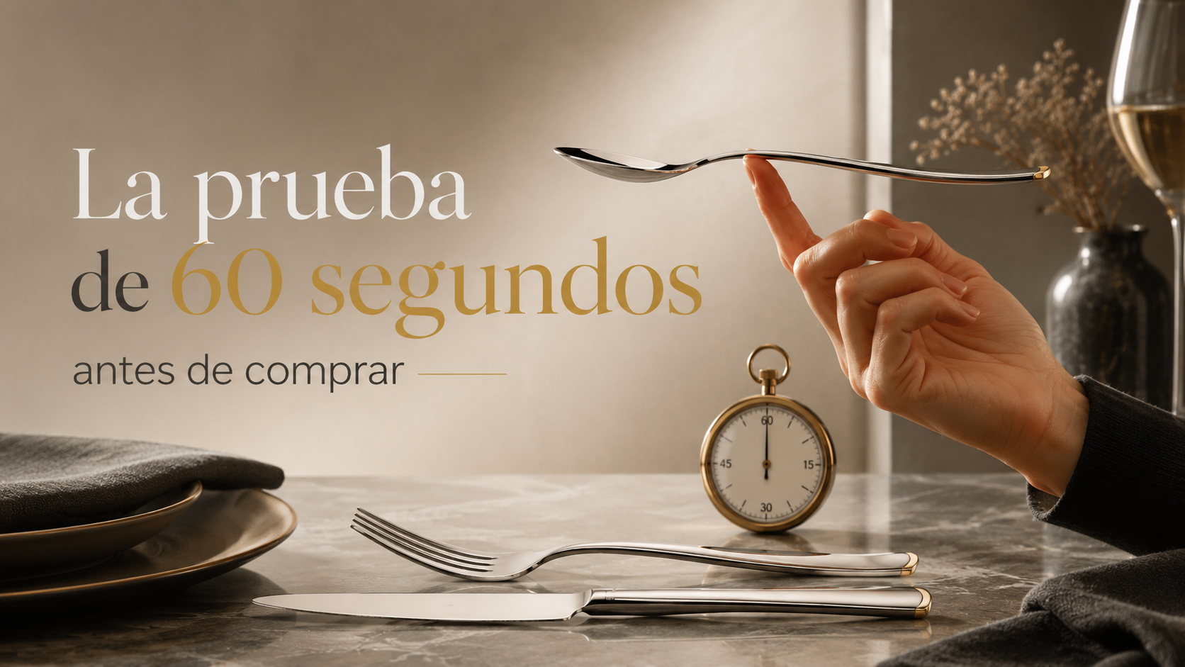 La prueba de 60 segundos antes de comprar